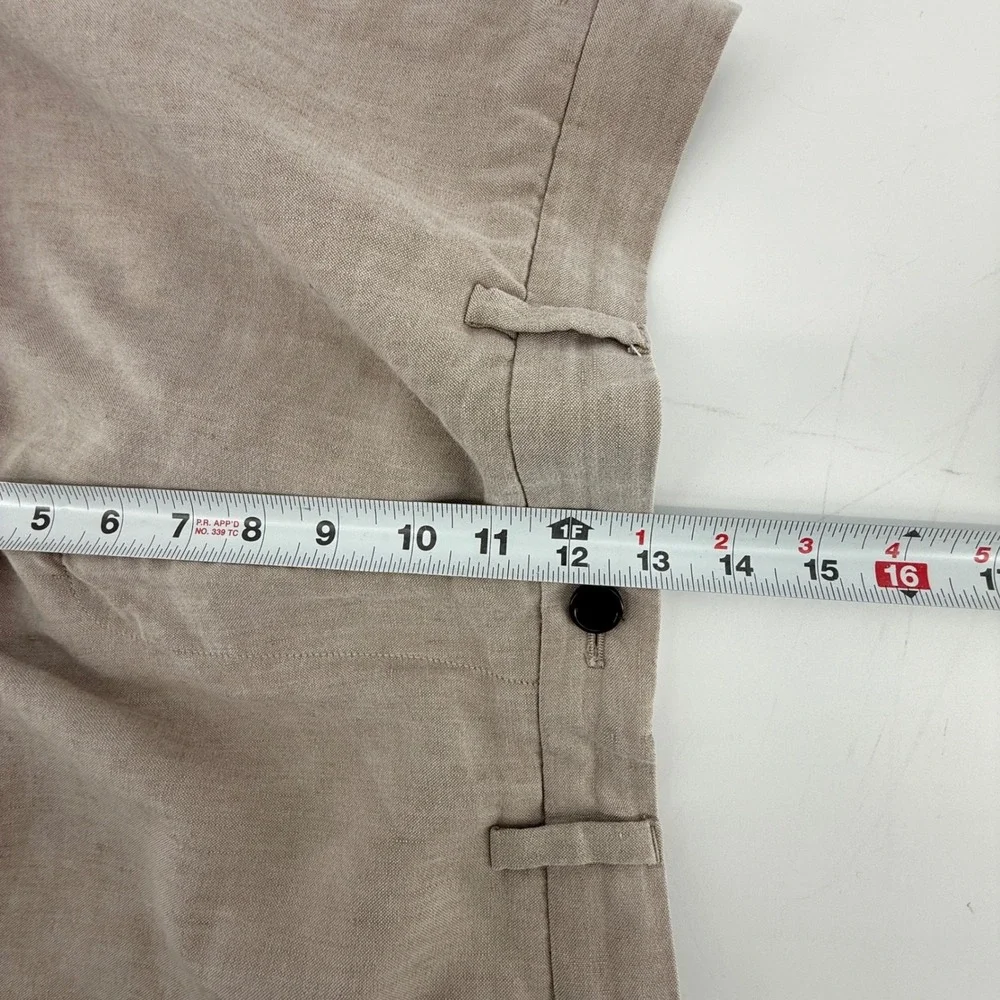 Banana Republic men's Emerson Linen blend Shorts‎ Sz 36